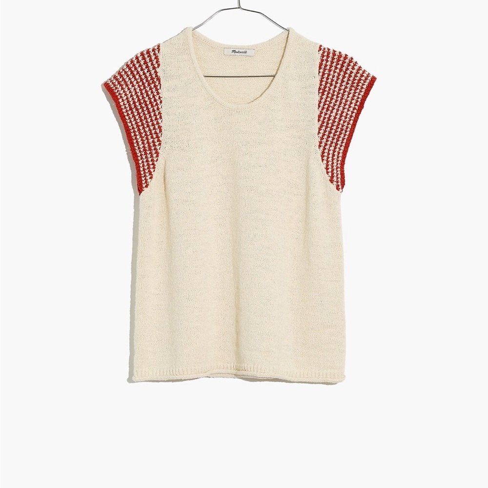 Madewell Kimbel short sleeve sweater tee